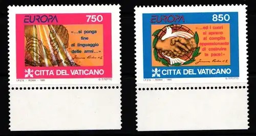 Vatikan 1141-1142 postfrisch Europa #KG247