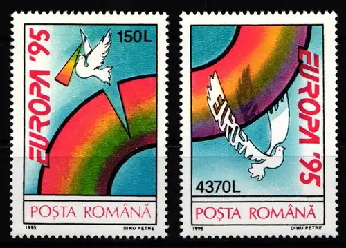 Rumänien 5084-5085 postfrisch Europa #KG241