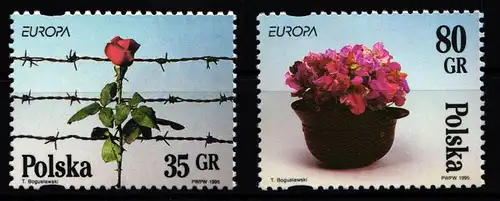 Polen 3533-3534 postfrisch Europa #KG239