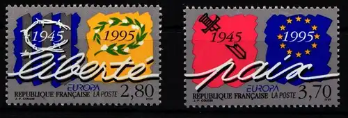 Frankreich 3084-3085 postfrisch Europa #KG226