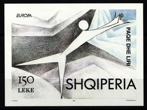 Albanien Block 104 postfrisch Europa #KG259