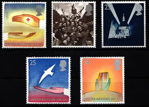 Großbritannien 1571-1575 postfrisch Europa #KG227