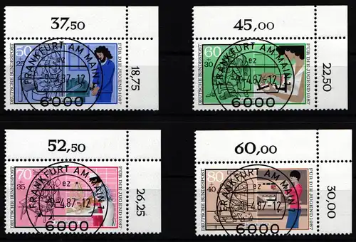 BRD Bund 1315-1318 KBWZ gestempelt #KE198