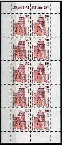 BRD Bund 2225 postfrisch als Kleinbogen #KE197