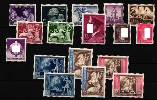 Deutsches Reich Jahrgang 1942 postfrisch #JQ792