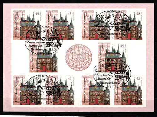 BRD MH 78 gestempelt #KG608