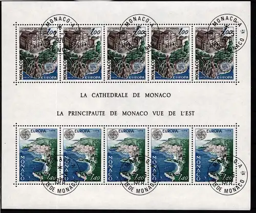 Monaco Block 12 gestempelt Ersttagssonderstempel #JS346