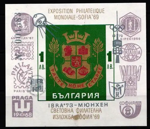 Bulgarien Block 41 postfrisch Olympische Spiele #JY202