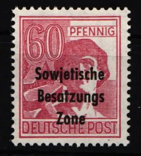 SBZ 195 a postfrisch geprüft Weigelt BPP #KF562