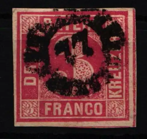 Bayern 9 gestempelt saubere Bedarfsqualität #KF607