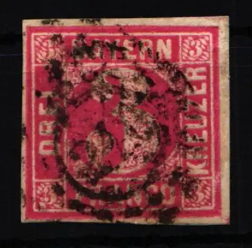 Bayern 9 gestempelt saubere Bedarfsqualität #KF617