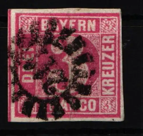 Bayern 9 gestempelt saubere Bedarfsqualität #KF616