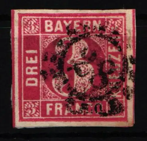 Bayern 9 gestempelt saubere Bedarfsqualität #KF613
