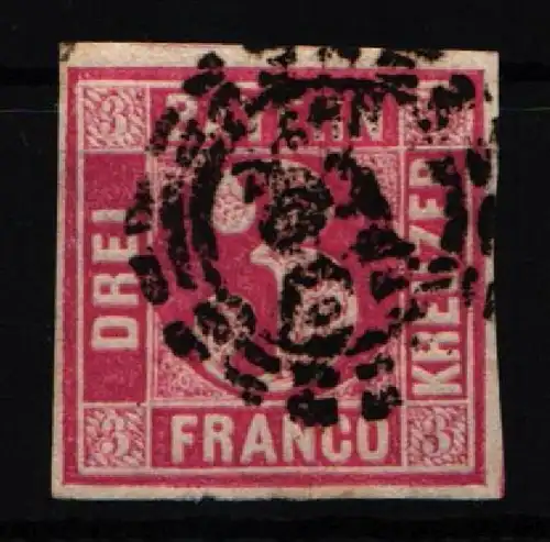 Bayern 9 gestempelt leichte Mängel #KF596