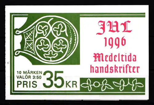 Schweden 1969-1970 postfrisch Markenheftchen 221 #KF695