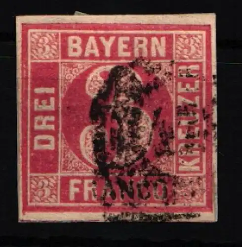 Bayern 9 gestempelt saubere Bedarfsqualität #KF606