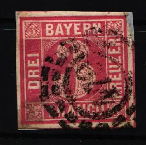 Bayern 9 gestempelt saubere Bedarfsqualität #KF614