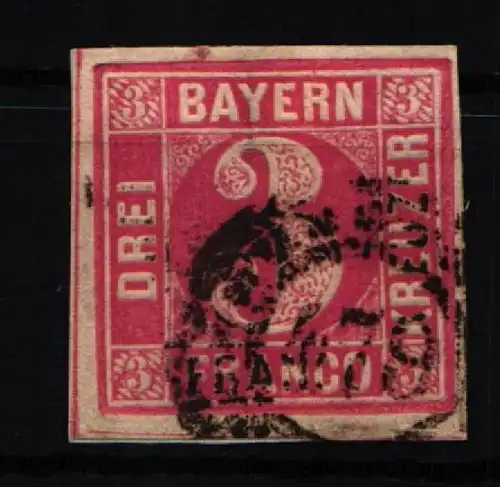 Bayern 9 gestempelt saubere Bedarfsqualität #KF615