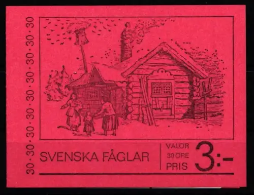 Schweden 692-696 postfrisch Markenheftchen 27 #KF737