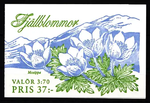 Schweden 1883-1886 postfrisch Markenheftchen 203 #KF719