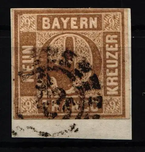 Bayern 11 gestempelt oMr 325 "München" #KF799