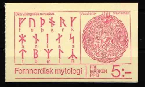 Schweden 1135-1139 postfrisch Markenheftchen 81 #KF862