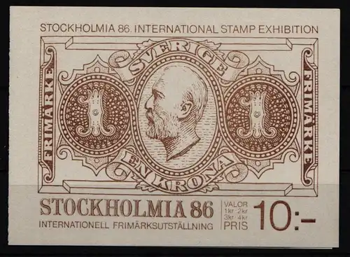 Schweden 1239-1242 postfrisch Markenheftchen 94 #KF870