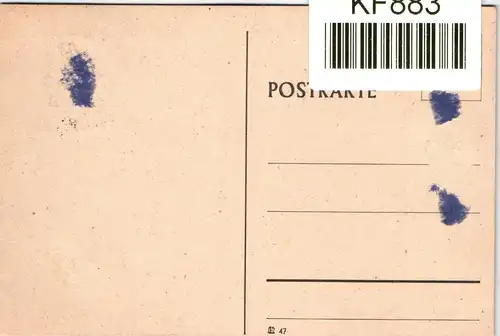 Deutsches Reich 830 auf Postkarte Sonderstempel #KF883