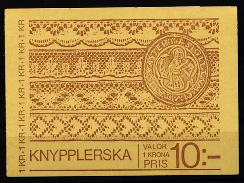 Schweden 938 postfrisch als Markenheftchen #KG306