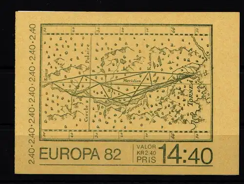 Schweden 1188 postfrisch als Markenheftchen #KG324