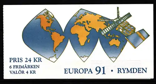 Schweden MH 143 postfrisch als Markenheftchen #KG363