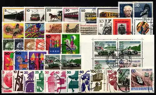Berlin Jahrgang 1971 gestempelt ohne C/D #B-O-1971