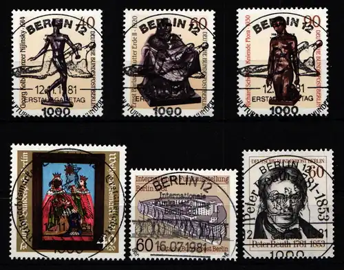 Berlin Jahrgang 1981 gestempelt ohne C/D #B-O-1981
