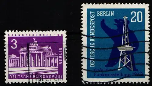 Berlin Jahrgang 1963 gestempelt ohne C/D #B-O-1963