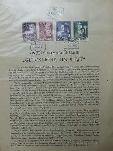 Österreich Lot Ersttagsblätter gestempelt über 580,- Euro Katalog #IM757