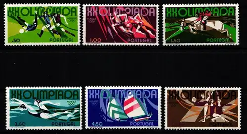 Portugal 1172-1177 postfrisch Olympische Spiele #KA639