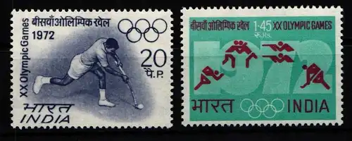 Indien 538-539 postfrisch Olympische Spiele #KA600
