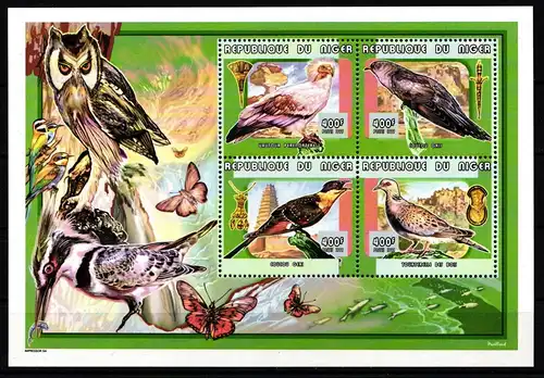 Niger 1721-1724 postfrisch #KG813