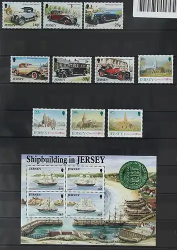 Großbritannien Jersey Jahrgang 1992 mit 563-594 postfrisch #KG561