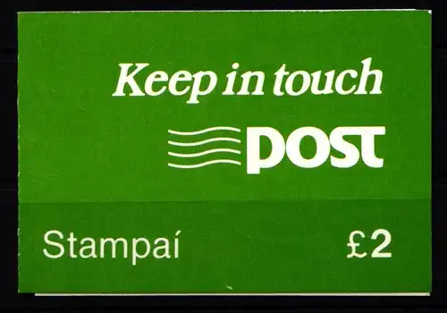 Irland HBl 10 gestempelt Heftchenblatt 10 #KH347