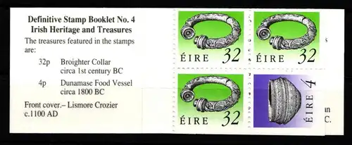 Irland MH 22 postfrisch Markenheftchen #KH281