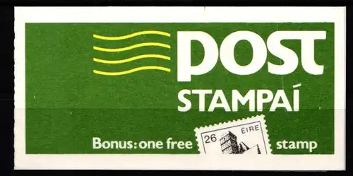 Irland HBl 8 gestempelt Heftchenblatt 8 #KH344