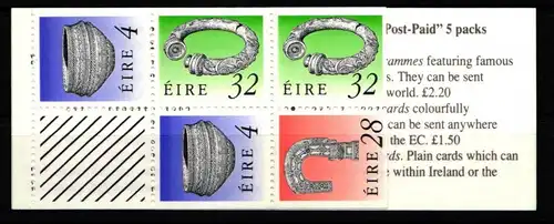 Irland MH 18 postfrisch Markenheftchen #KH273