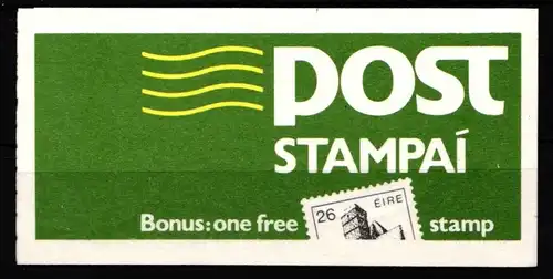 Irland HBl 8 gestempelt Heftchenblatt 8 #KH345