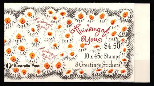 Australien MH 74 postfrisch Markenheftchen #KH357