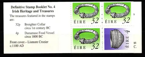 Irland MH 22 postfrisch Markenheftchen #KH280