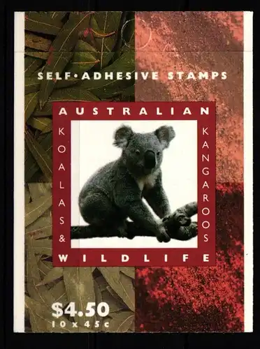 Australien MH 82 postfrisch Markenheftchen #KH379