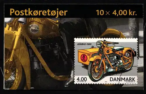 Dänemark 1312 postfrisch Markenheftchen #KH485