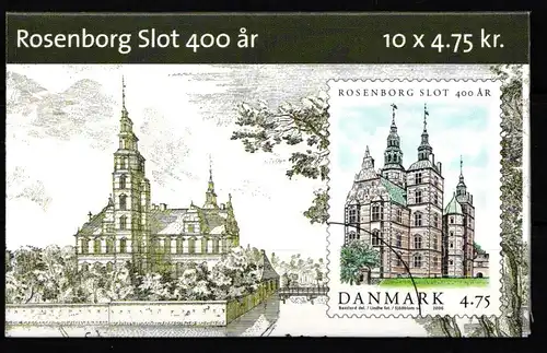 Dänemark 1428 postfrisch Markenheftchen #KH459