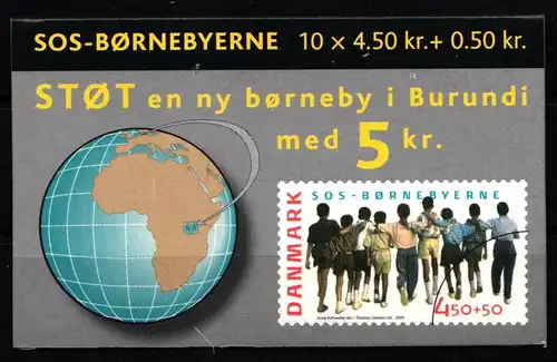 Dänemark 1395 postfrisch Markenheftchen #KH467